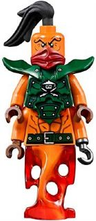 LEGO Minifigure-Nadakhan (70605)-Ninjago-NJO195-Creative Brick Builders